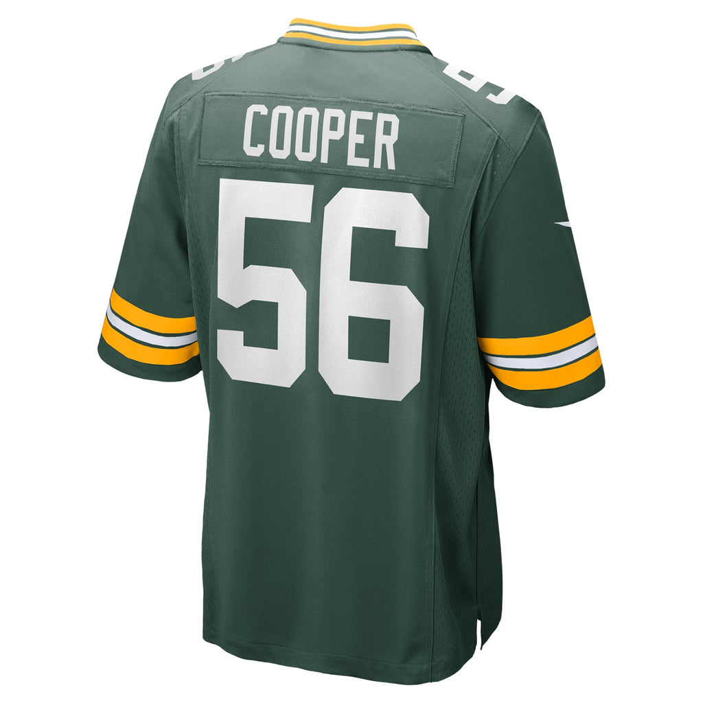 Men's Green Bay Packers Edgerrin Cooper Nike  Green  Game Jersey