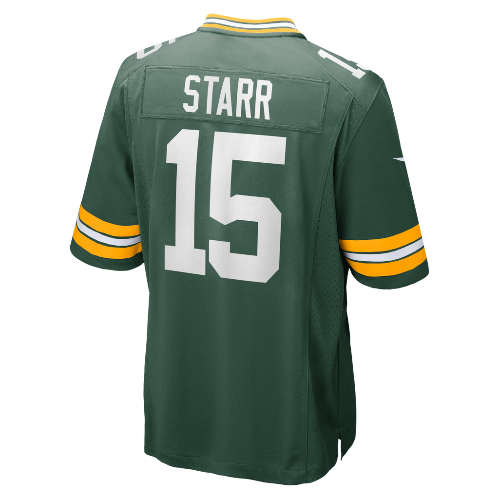 Men's Green Bay Packers Bart Starr Nike Green Game Retired Player Jersey