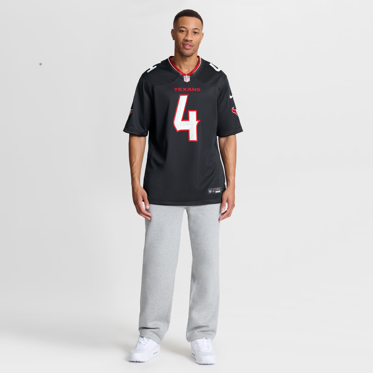 Men's Houston Texans Woody Marks Nike  Navy Team Game Jersey