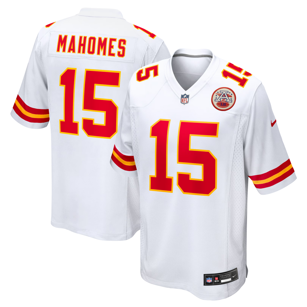 Men's Kansas City Chiefs Patrick Mahomes Nike Red Game Jersey