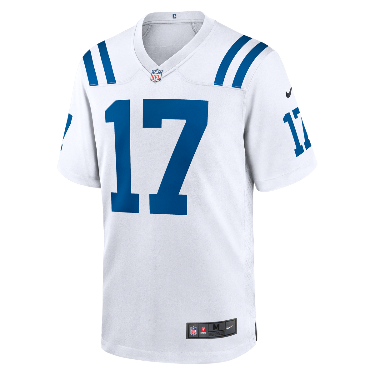 Men's Indianapolis Colts Daniel Jones Nike  White Game Jersey
