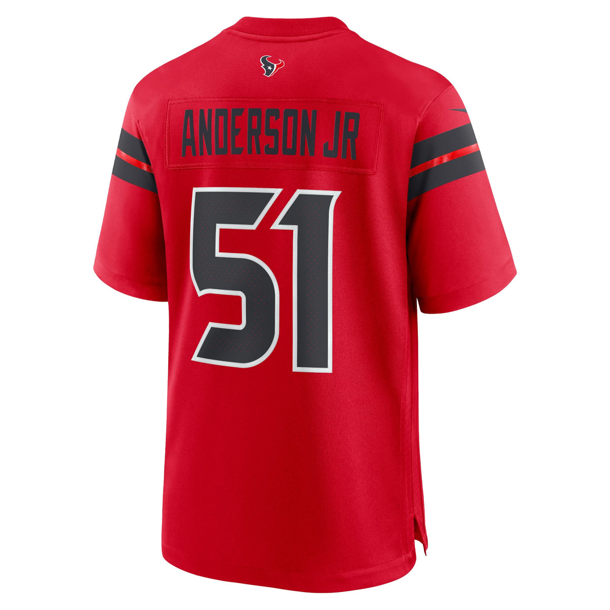 Men's Houston Texans Will Anderson Jr. Nike Navy Alternate Game Jersey