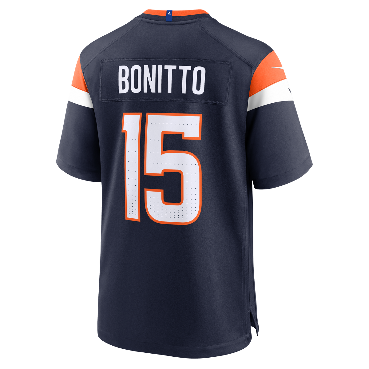 Men's Denver Broncos Nik Bonitto Nike  Navy Alternate Game Jersey