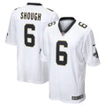 Men's New Orleans Saints Tyler Shough Nike White Game Player Jersey