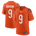 Men's Cincinnati Bengals Joe Burrow Nike Orange Alternate  Game Jersey