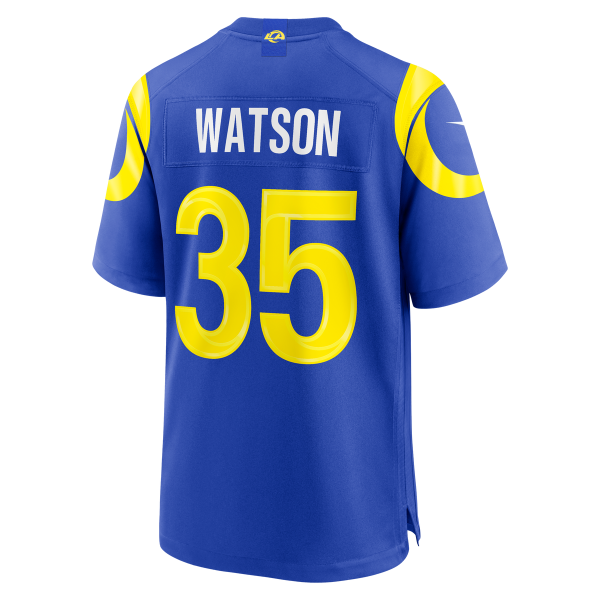 Men's Los Angeles Rams Jaylen Watson Nike  Royal Team Game Jersey
