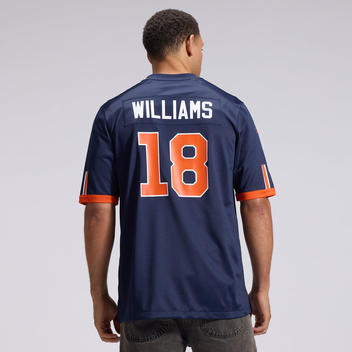 Men's Chicago Bears Caleb Williams Nike Navy 2026 Rivalries Collection Game Jersey