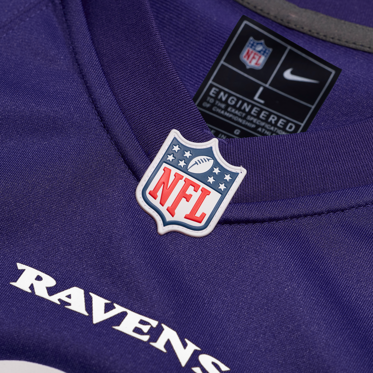 Men's Baltimore Ravens Cooper Rush Nike  Purple Team Game Jersey