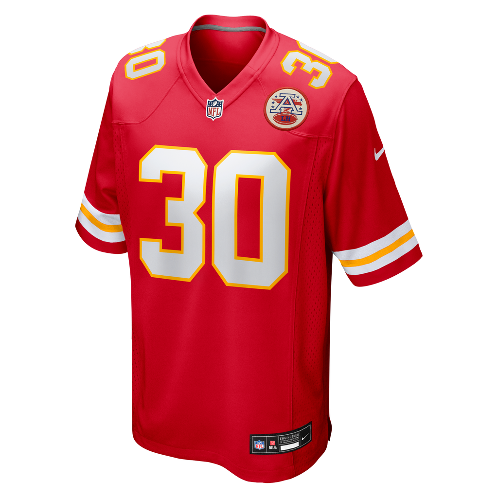 Men's Kansas City Chiefs Chris Roland-Wallace Nike  Red  Game Jersey