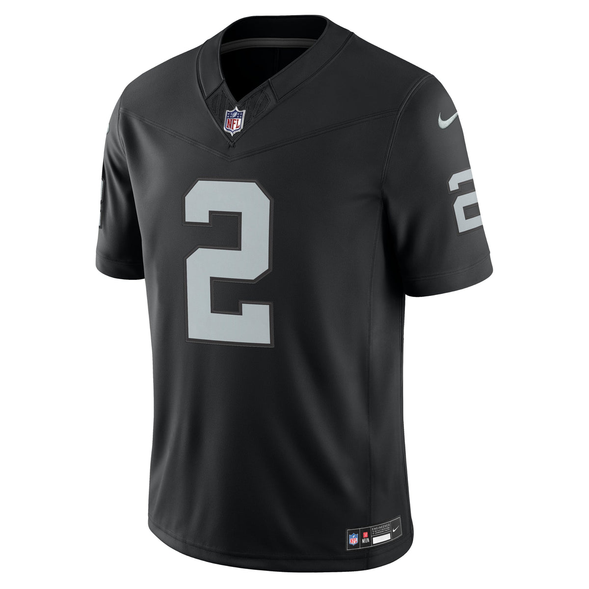 Men's Las Vegas Raiders Ashton Jeanty Nike Black Team Vapor F.U.S.E. Stitched Limited Jersey