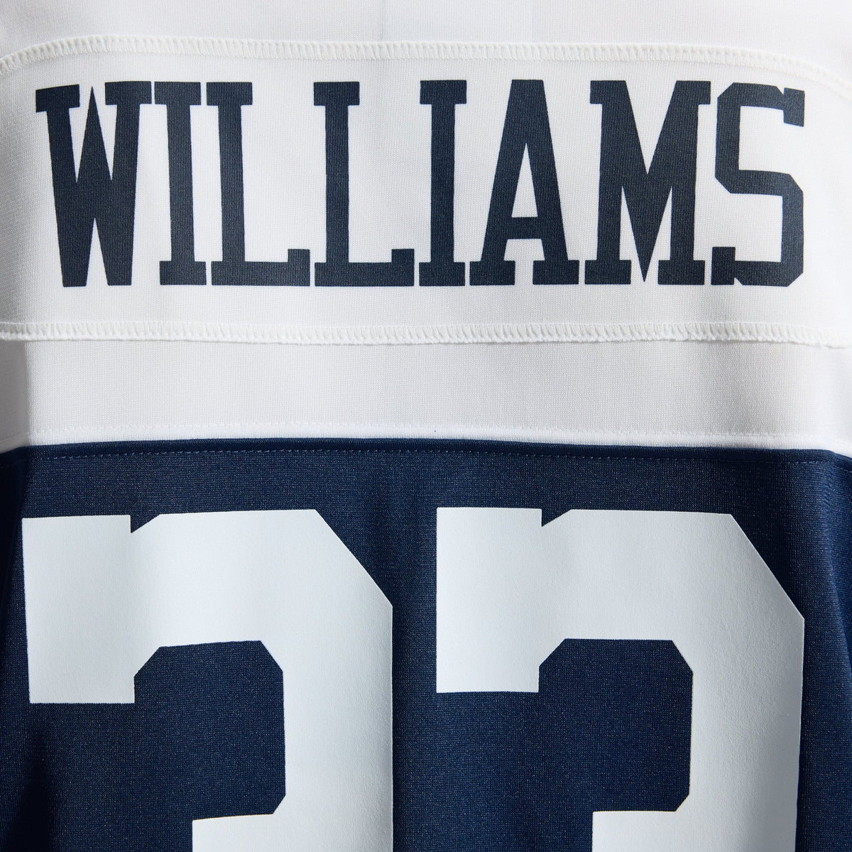 Men's Dallas Cowboys Javonte Williams Nike Navy Alternate Game Jersey