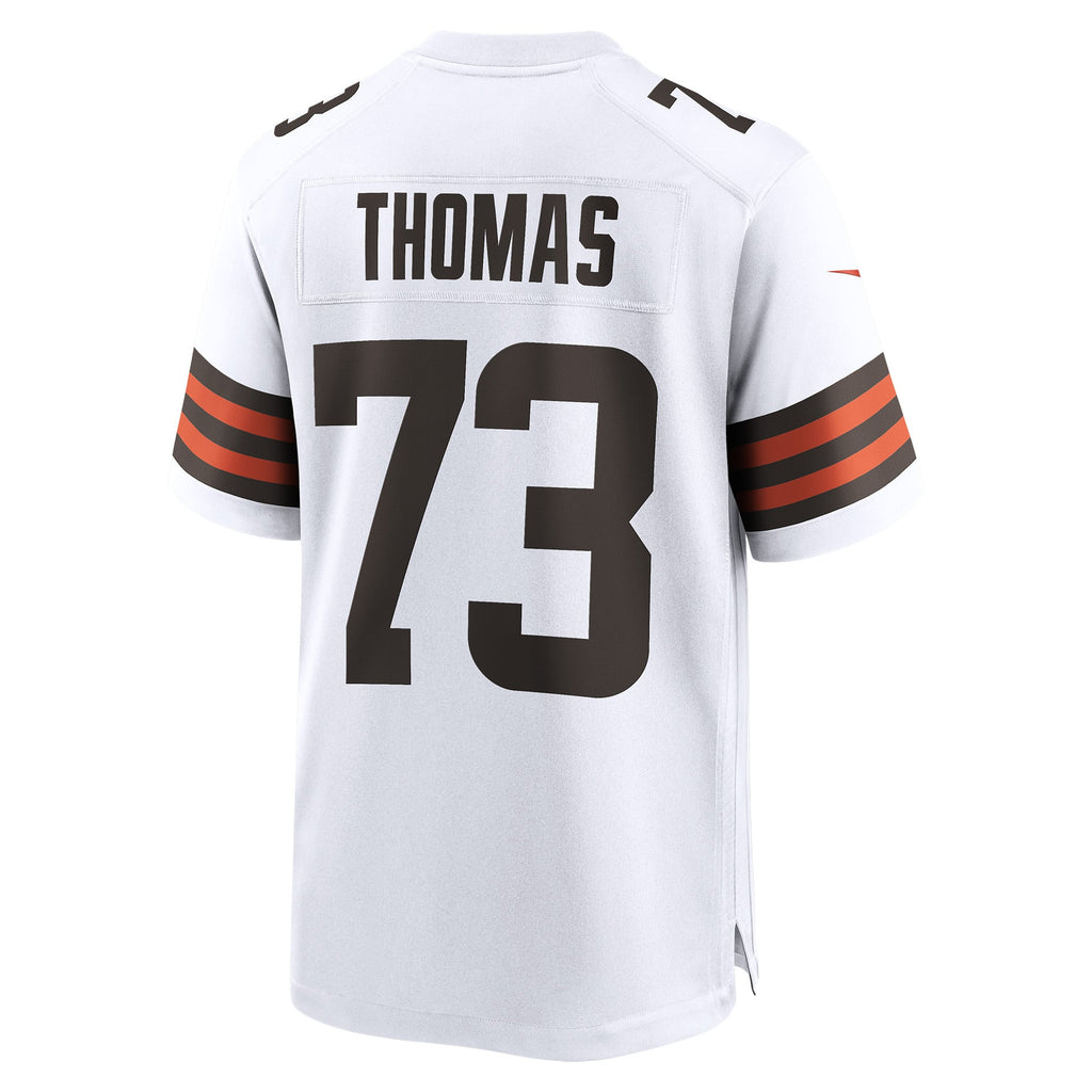 Men's Cleveland Browns Joe Thomas Nike Brown Retired Game Player Jersey