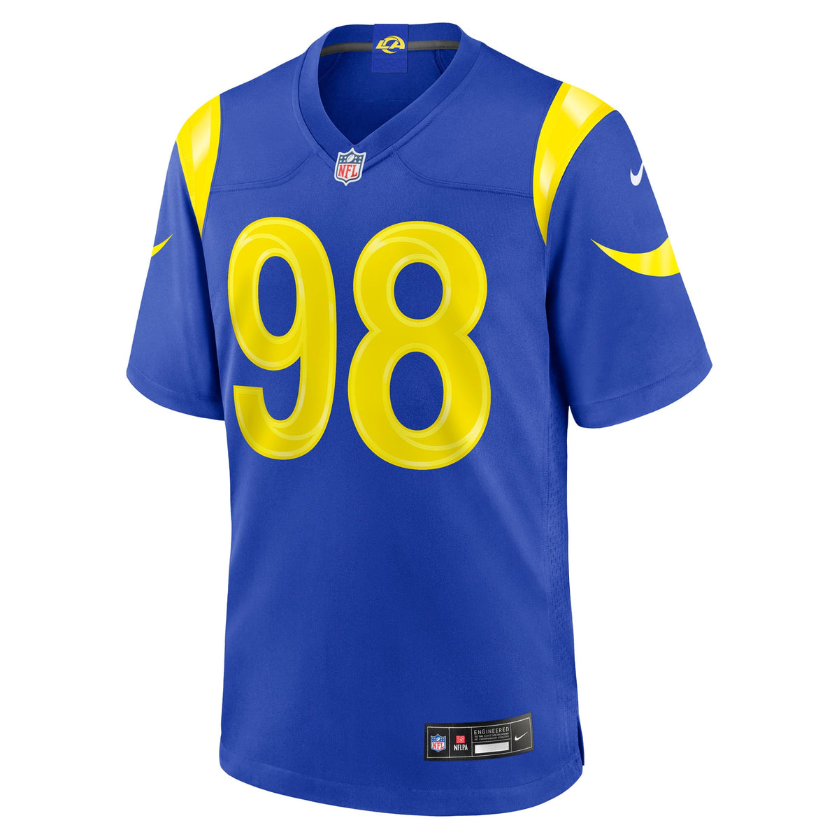 Men's Los Angeles Rams Jaxson Moi Nike Royal Game Jersey