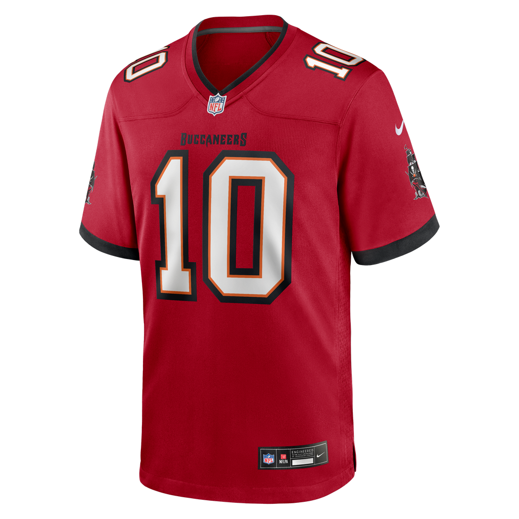 Men's Tampa Bay Buccaneers Trey Palmer Nike  Red  Game Jersey