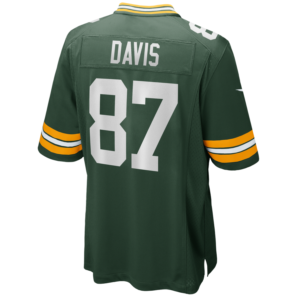 Men's Green Bay Packers Willie Davis Nike Green Game Retired Player Jersey