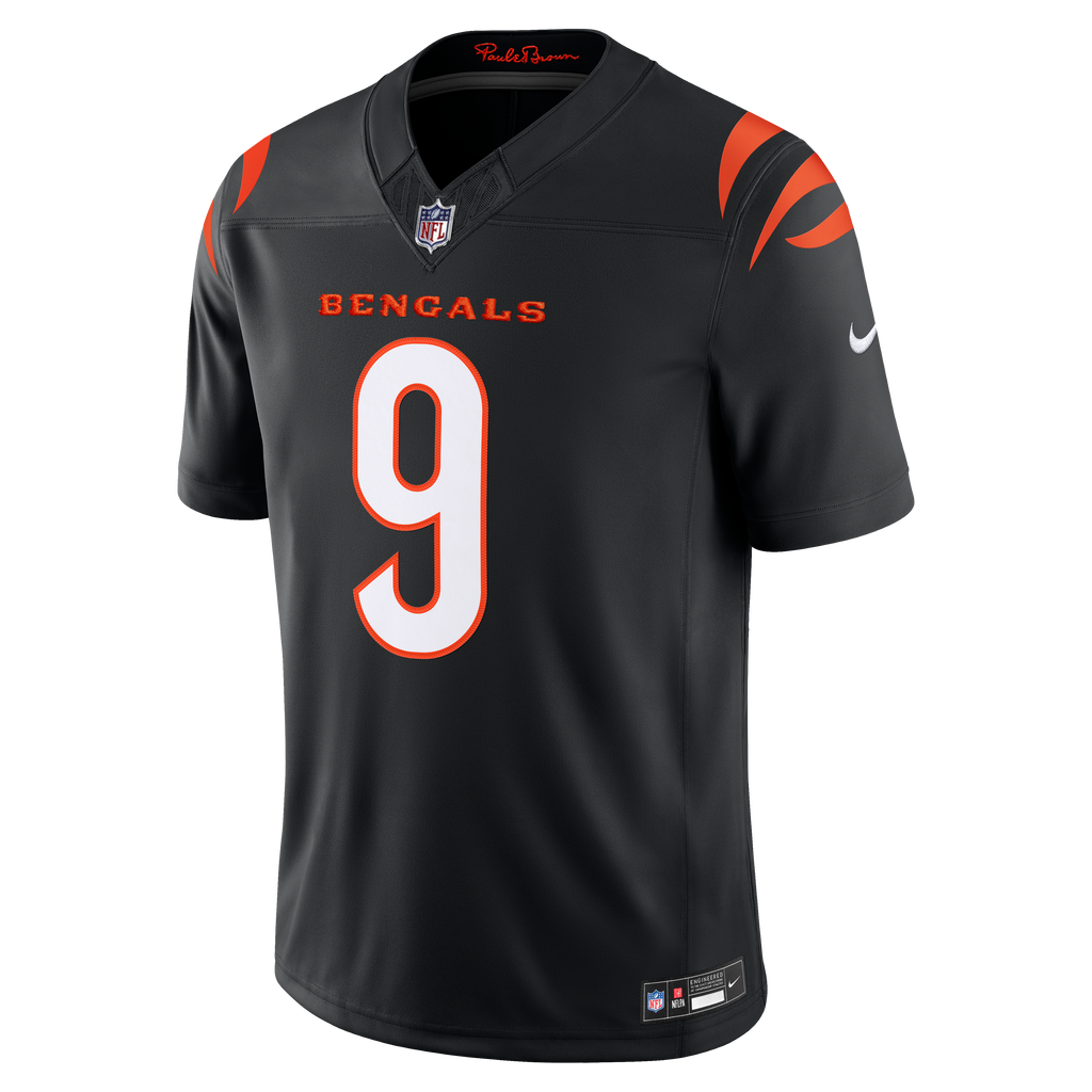 Men's Cincinnati Bengals Joe Burrow Nike White Vapor F.U.S.E. Stitched Limited Jersey