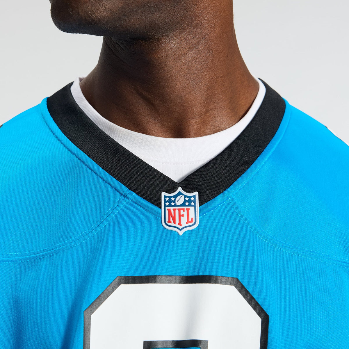 Men's Carolina Panthers Jaycee Horn Nike Blue Alternate Game Jersey