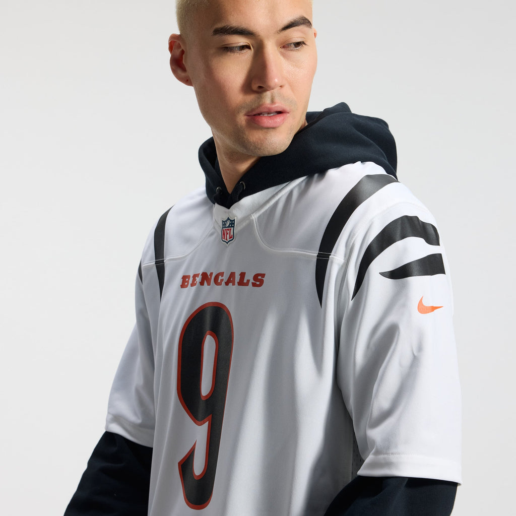 Men's Cincinnati Bengals Joe Burrow Nike Orange Alternate Game Jersey