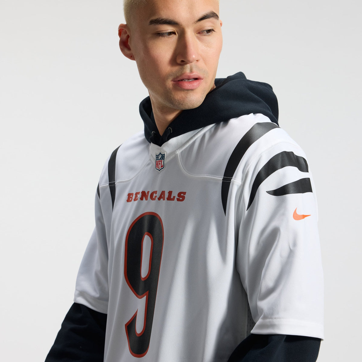 Men's Cincinnati Bengals Joe Burrow Nike Orange Alternate Game Jersey