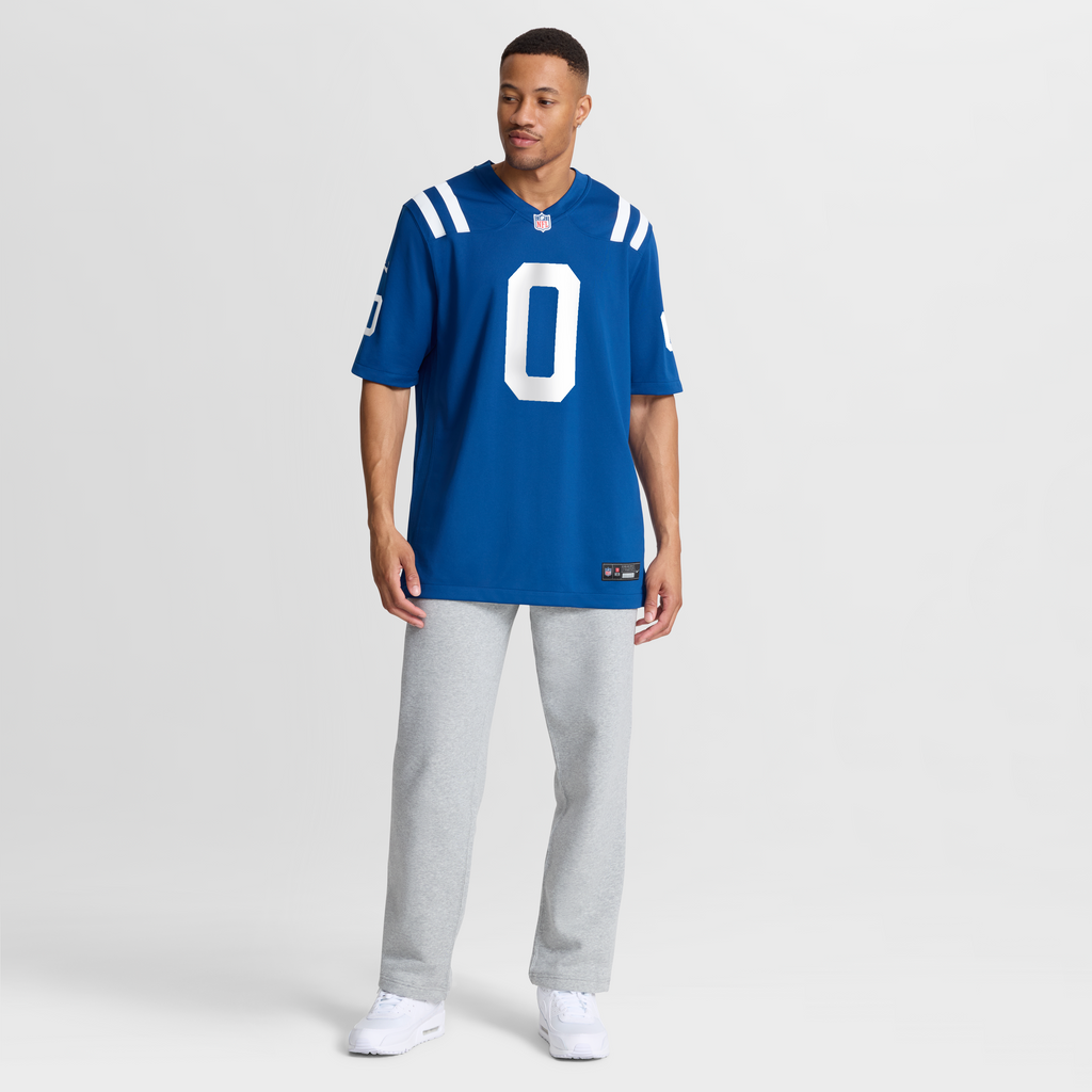Men's Indianapolis Colts Camryn Bynum Nike  Royal Team Game Jersey