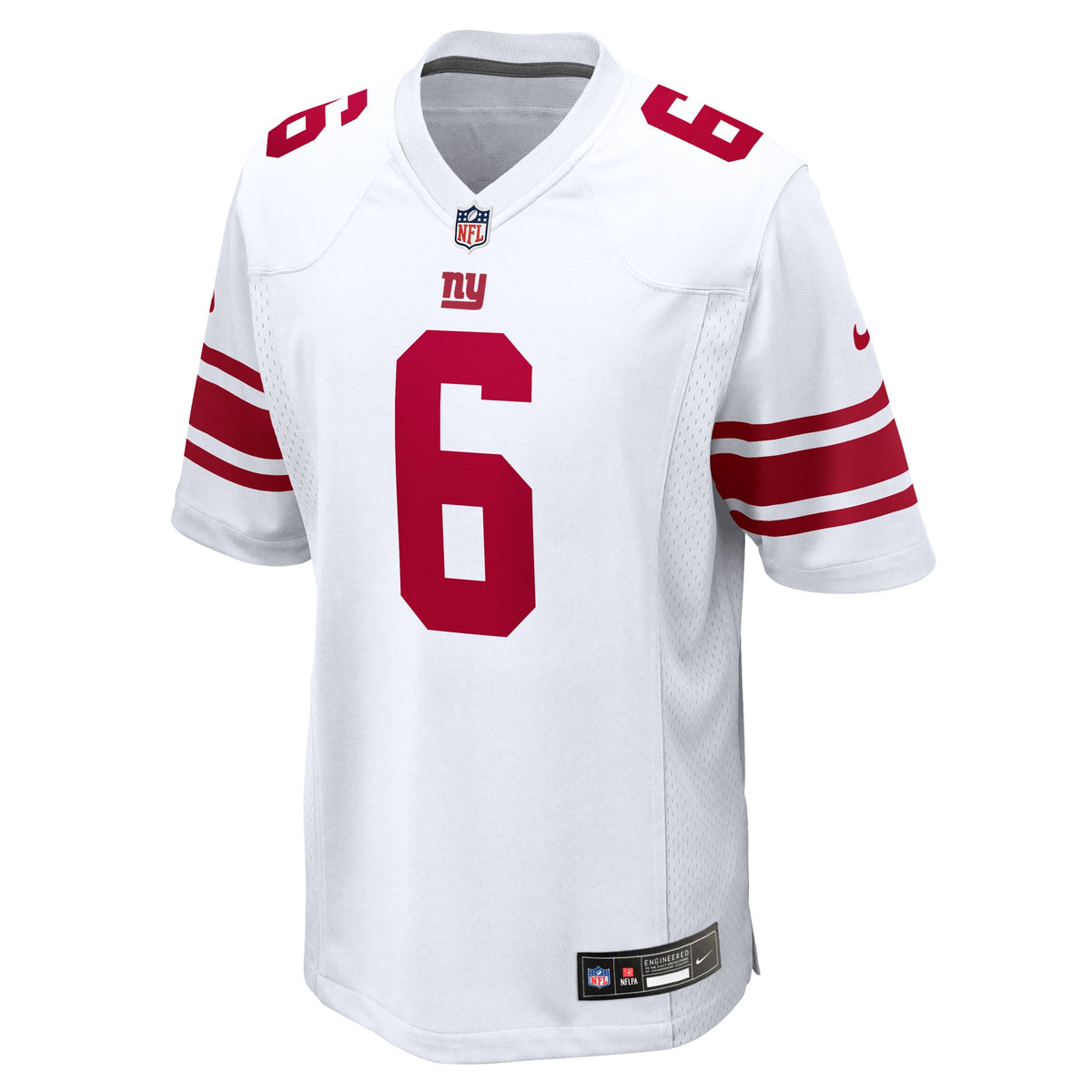 Men's New York Giants Jaxson Dart Nike Red Alternate Century Red Game Jersey