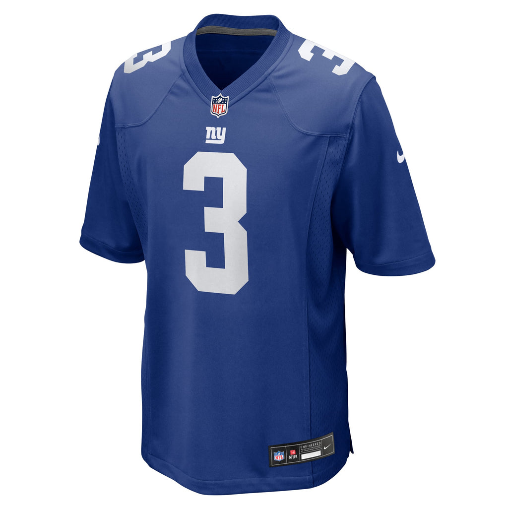 Men's New York Giants Russell Wilson Nike Royal Game Jersey