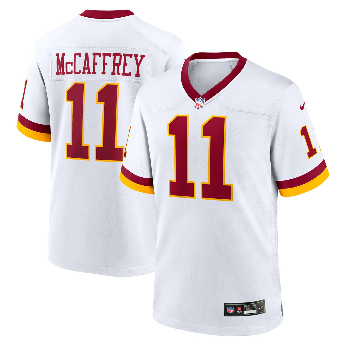 Men's Washington Commanders Luke McCaffrey Nike Burgundy Game Jersey