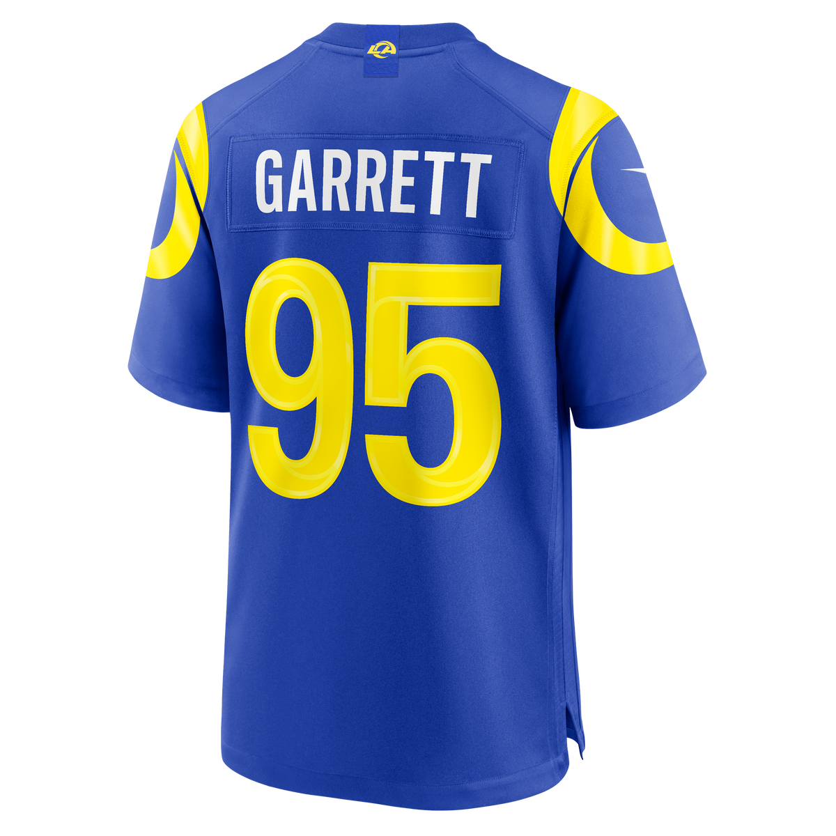 Men's Los Angeles Rams Myles Garrett Nike Royal Men's Nike Game Jersey