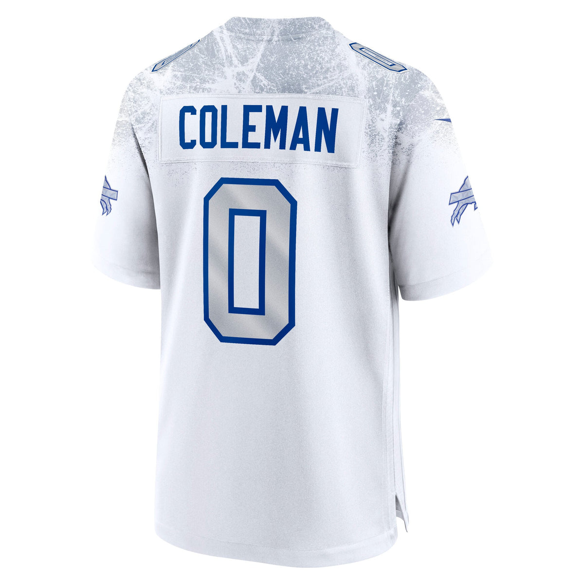 Men's Buffalo Bills Keon Coleman Nike White Rivalries Collection Game Jersey