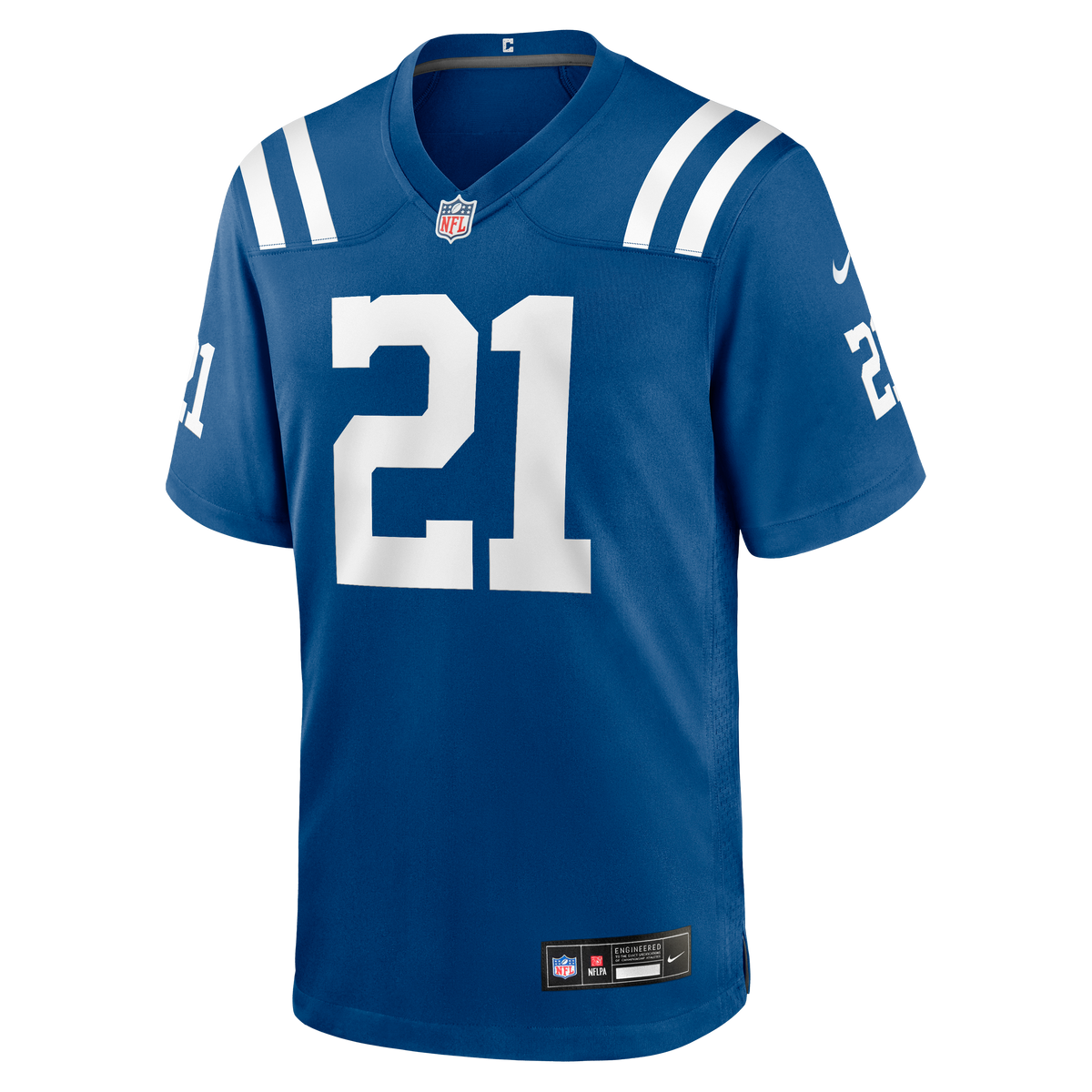 Men's Indianapolis Colts DJ Giddens Nike  Royal Team Game Jersey
