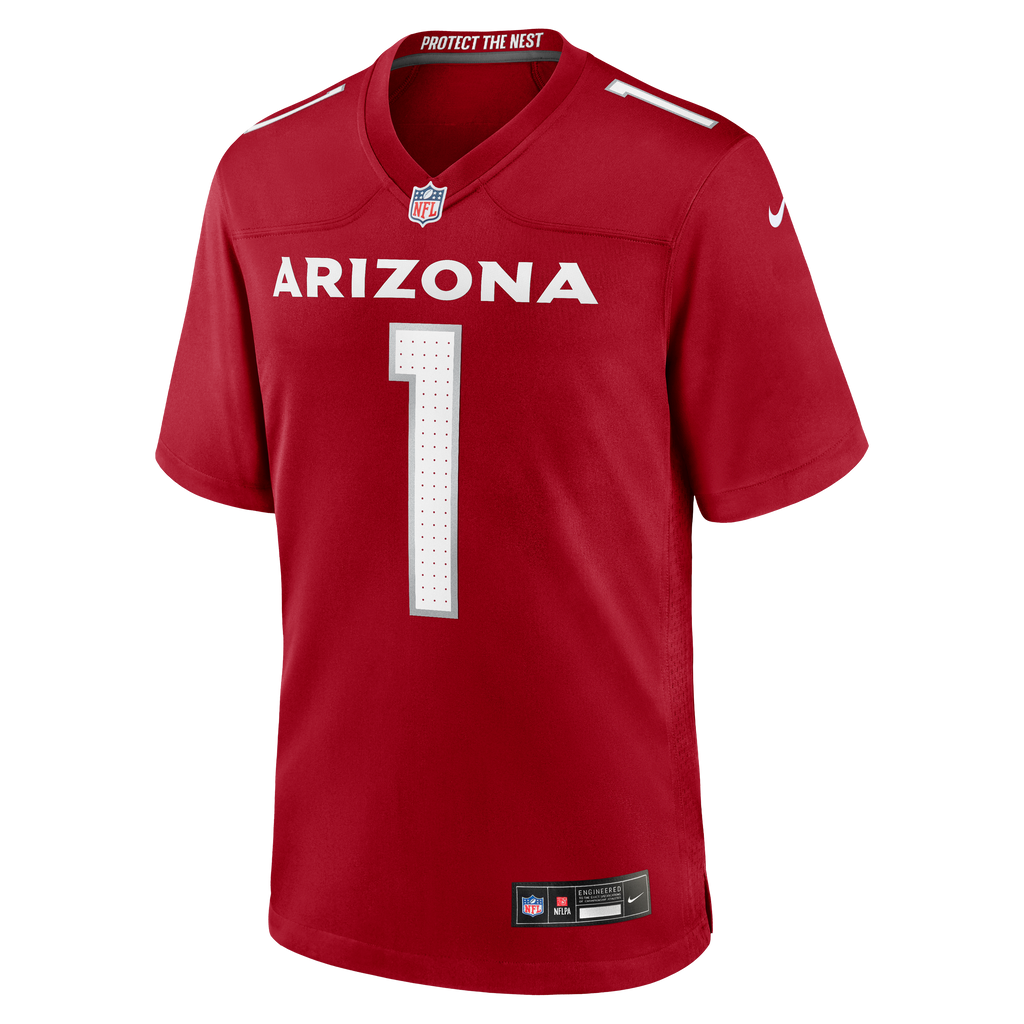 Men's Arizona Cardinals Mack Wilson Nike  Cardinal Team Game Jersey