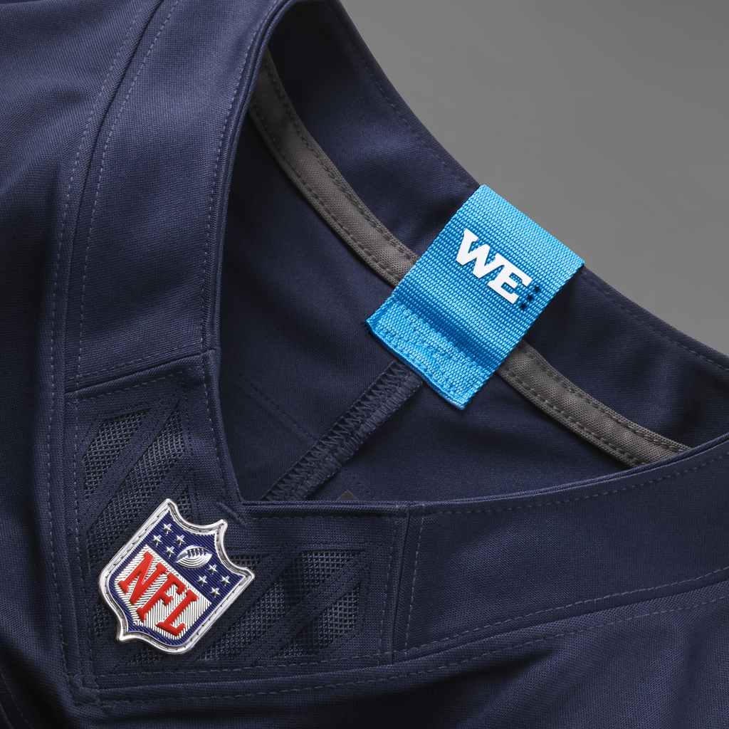 Men's Tennessee Titans Cameron Ward Nike Navy 2026 Rivalries Collection Stitched Limited Jersey
