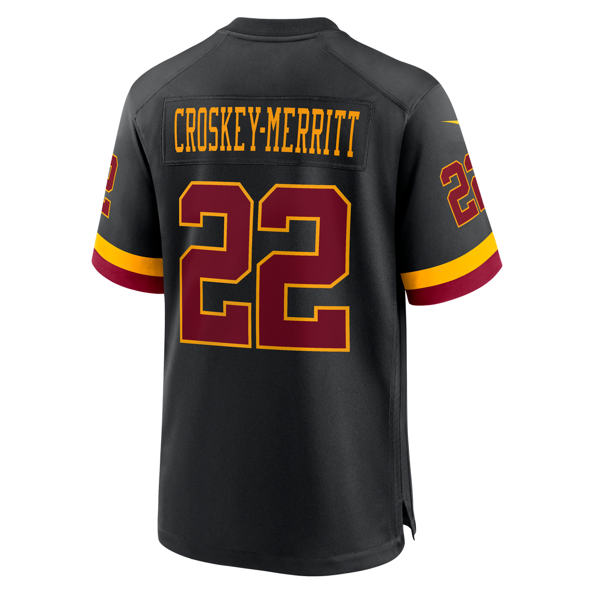 Men's Washington Commanders Jacory Croskey-Merritt Nike White Game Super Bowl Era Jersey