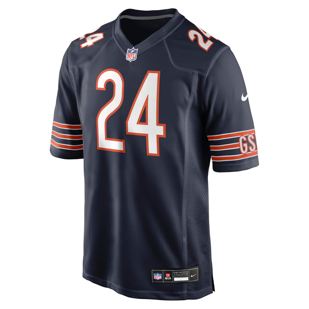 Men's Chicago Bears Malik Muhammad Nike Navy Team Game Jersey