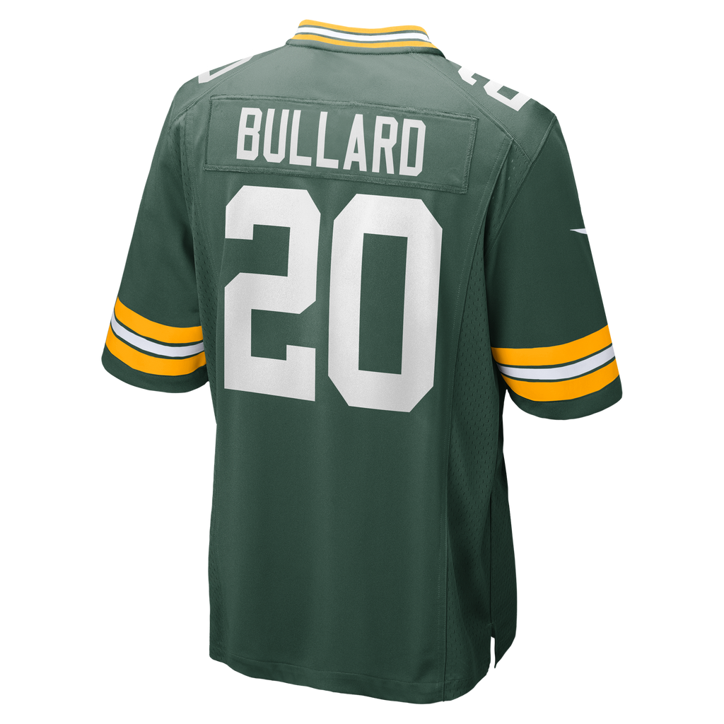 Men's Green Bay Packers Javon Bullard Nike  Green  Game Jersey