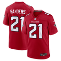 Men's Atlanta Falcons Deion Sanders Nike Red Retired Player Game Jersey