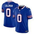Men's Buffalo Bills Keon Coleman Nike Royal Team Vapor F.U.S.E. Stitched Limited Jersey