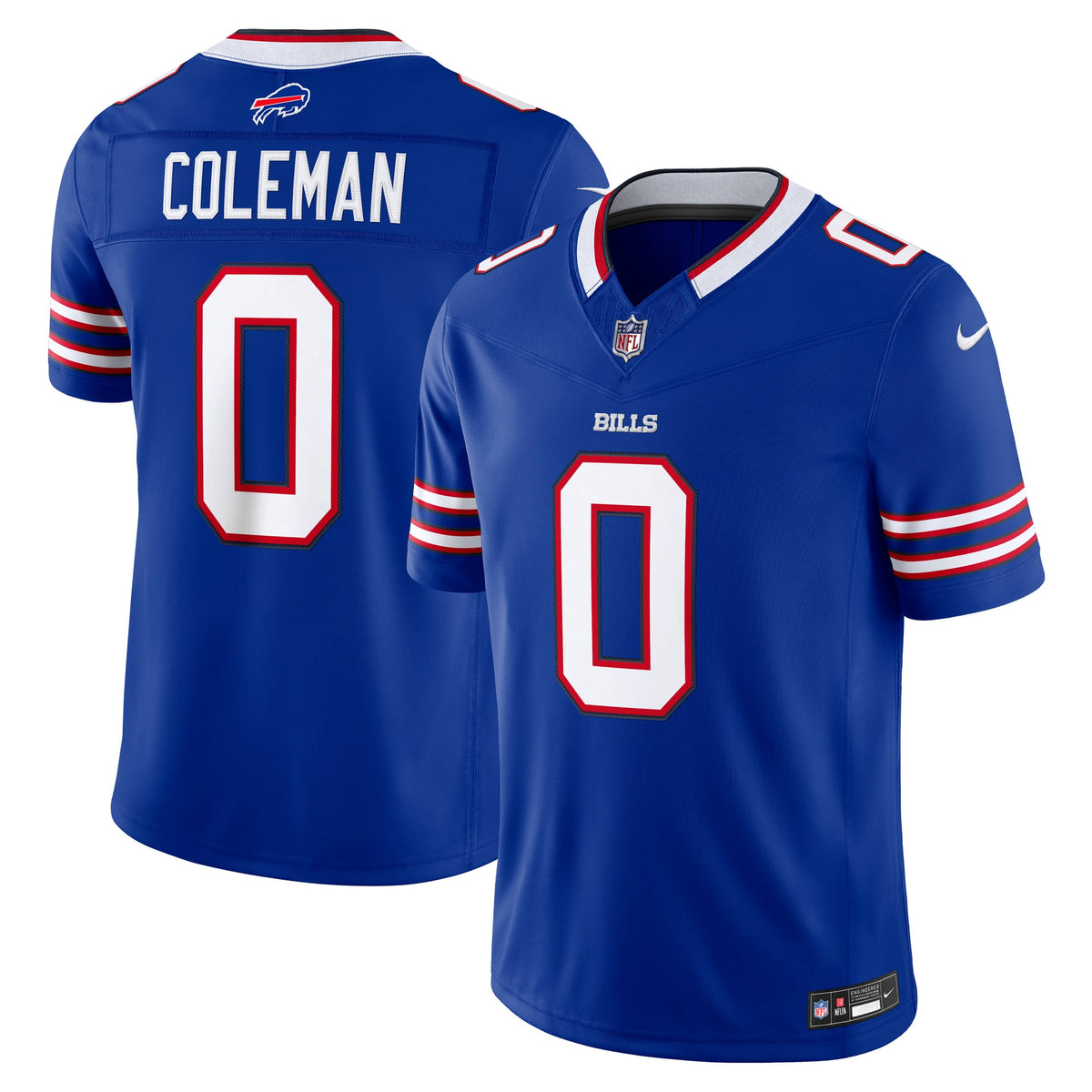 Men's Buffalo Bills Keon Coleman Nike Gray Nickel City Vapor F.U.S.E. Stitched Limited Jersey