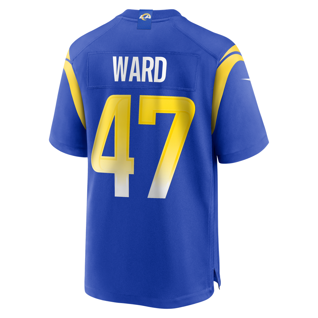 Men's Los Angeles Rams Alex Ward Nike Royal Home Game Jersey