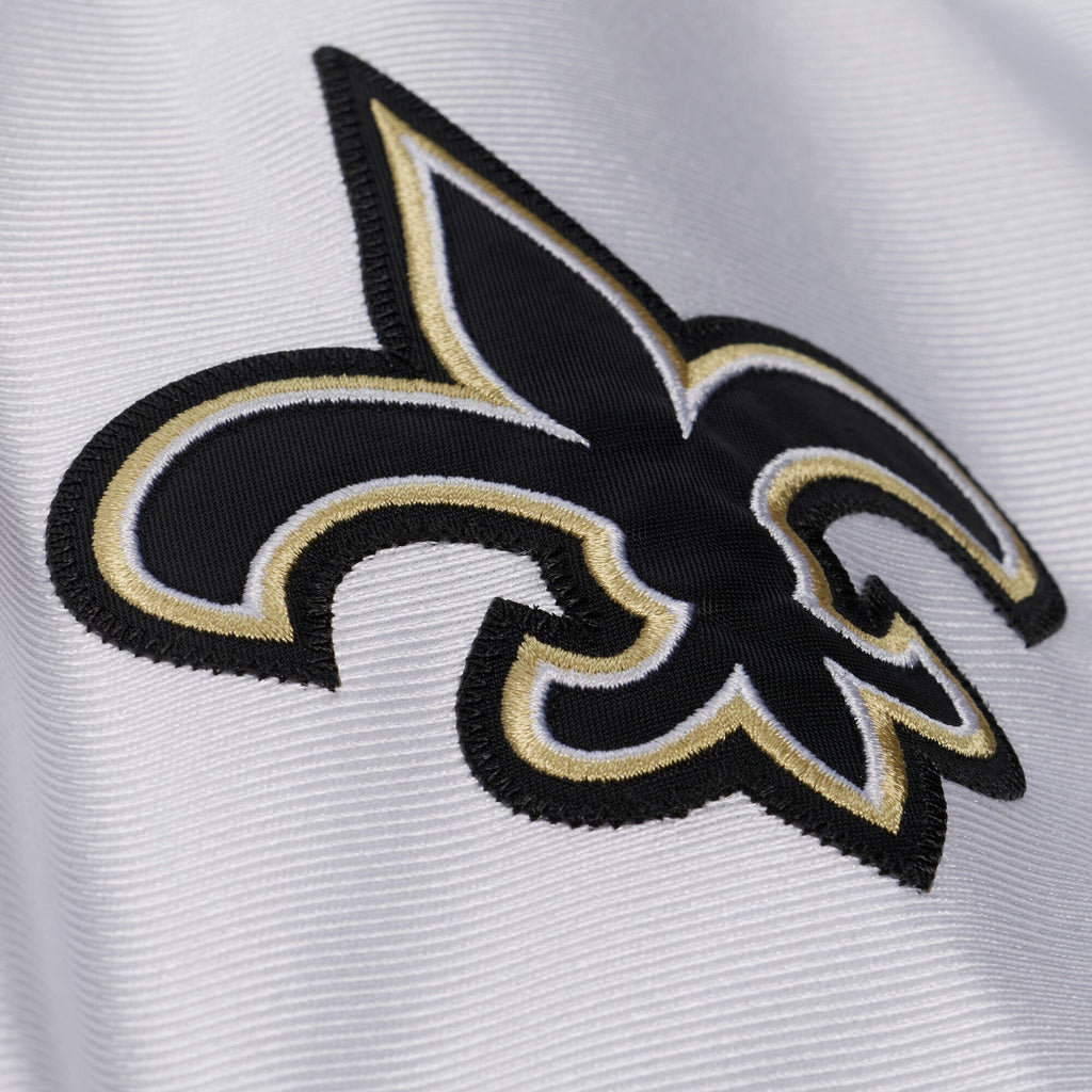 Men's New Orleans Saints Drew Brees Mitchell & Ness White Super Bowl XLIV Authentic Jersey