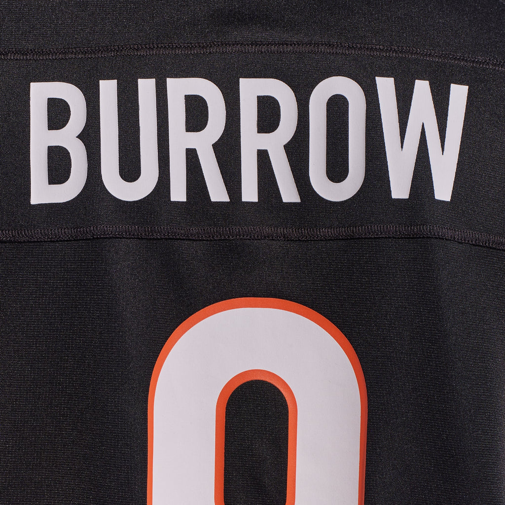 Men's Cincinnati Bengals Joe Burrow Nike Black Player Game Jersey