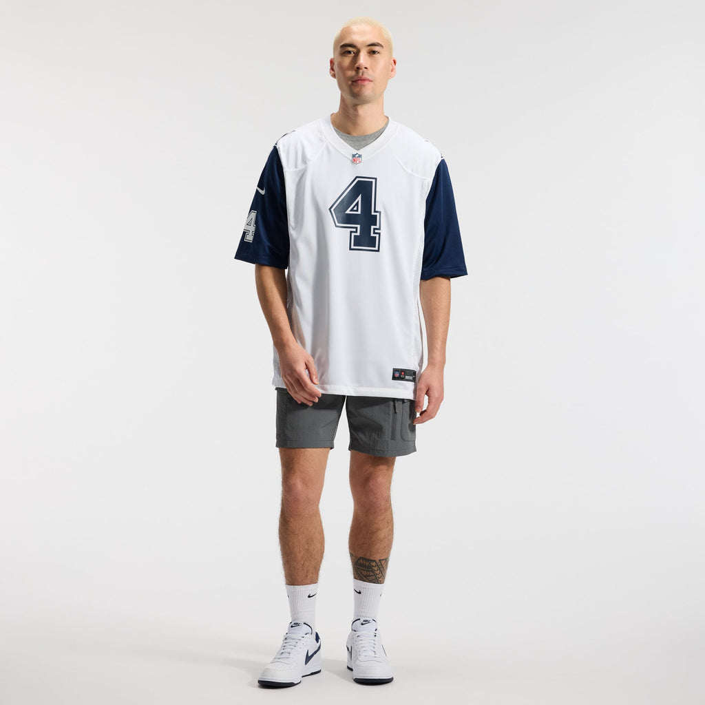 Men's Dallas Cowboys Dak Prescott Nike White Alternate Game Team Jersey