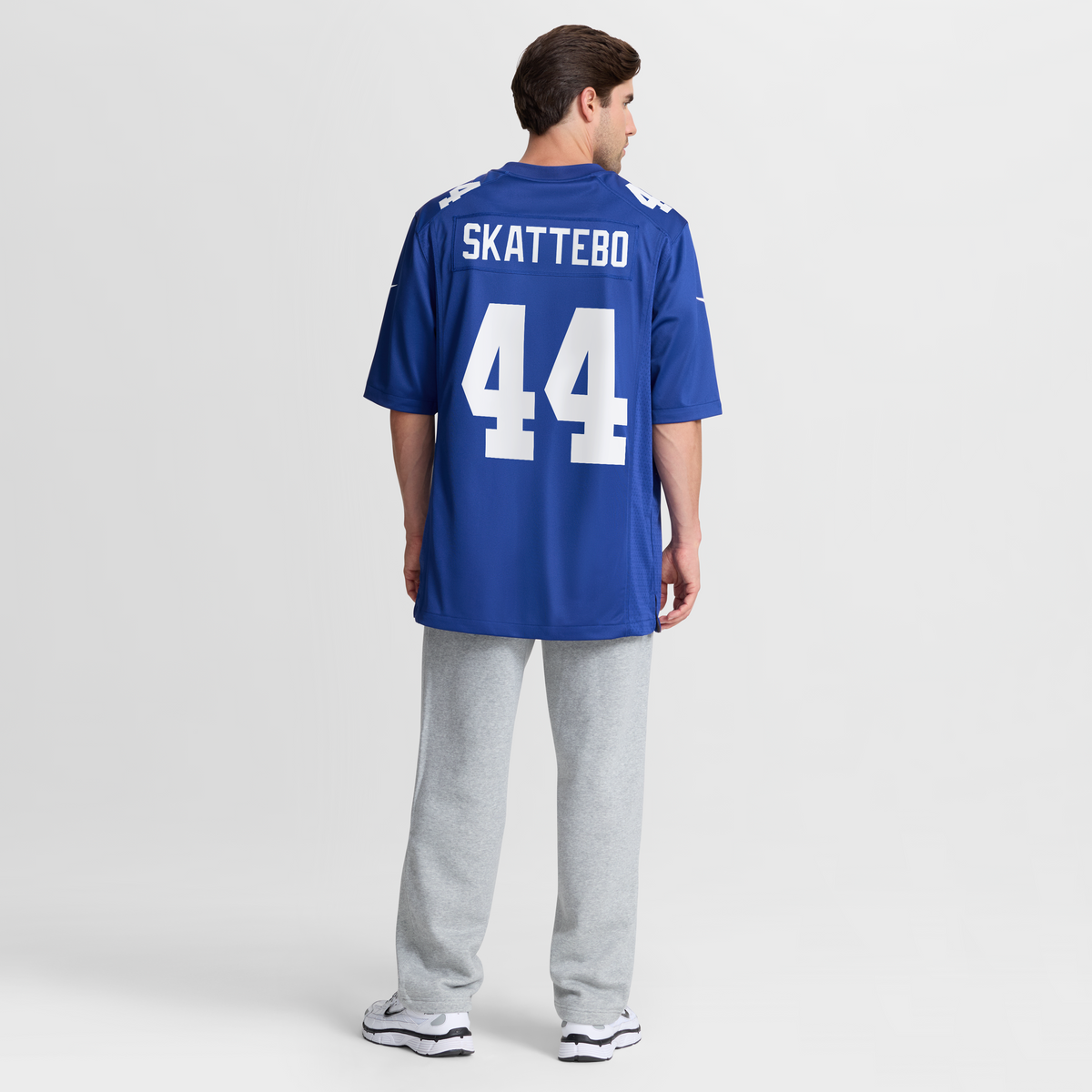 Men's New York Giants Cam Skattebo Nike White Game Jersey