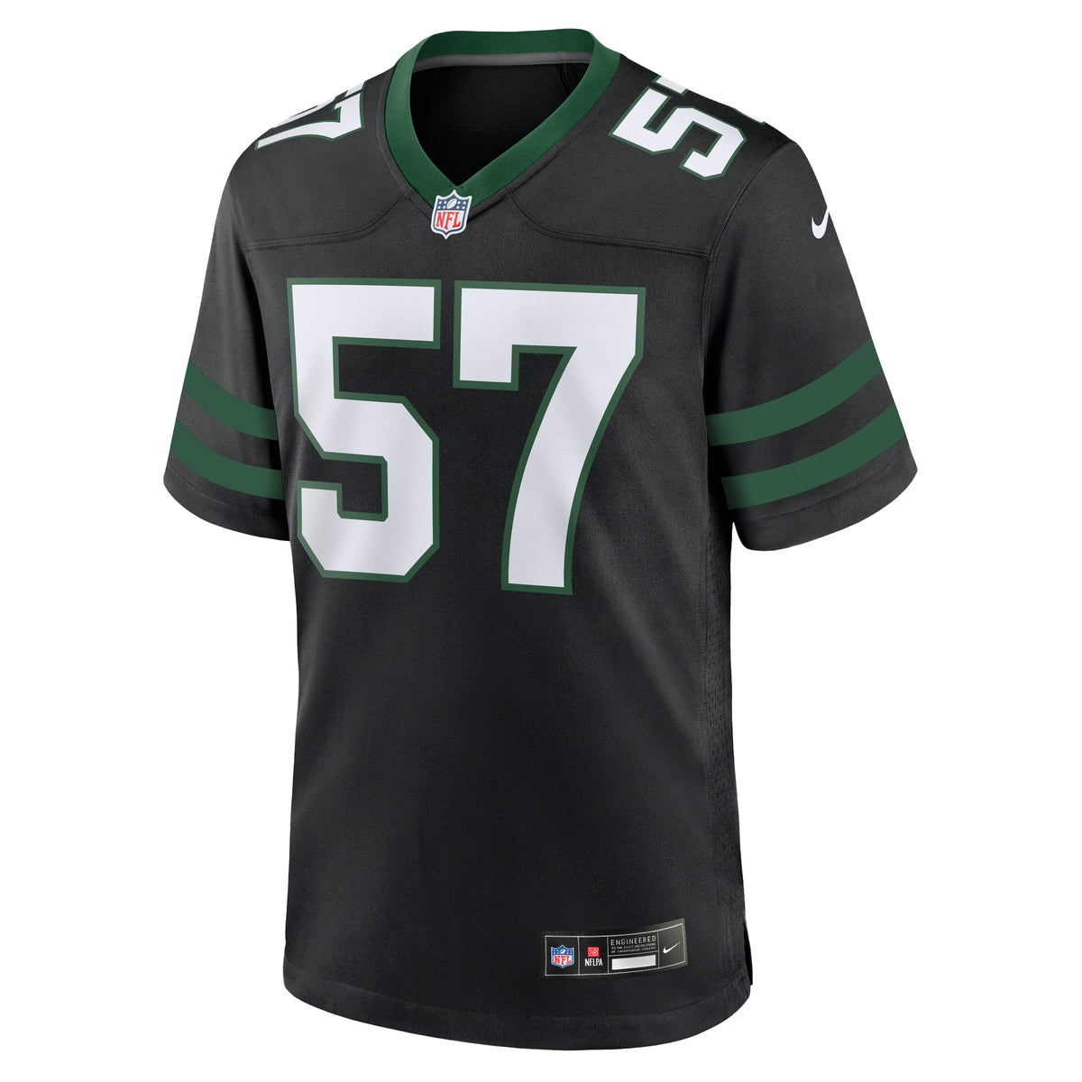 Men's New York Jets C.J. Mosley Nike Legacy Black Alternate Game Jersey