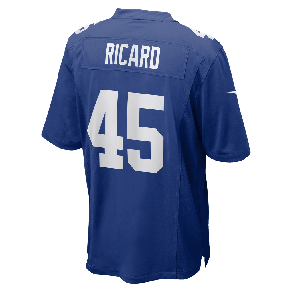 Men's New York Giants Patrick Ricard Nike  Royal Team Game Jersey
