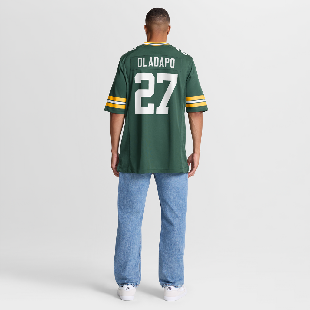 Men's Green Bay Packers Kitan Oladapo Nike  Green  Game Jersey