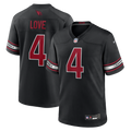 Men's Arizona Cardinals Jeremiyah Love Nike Black Alternate Game Player Jersey
