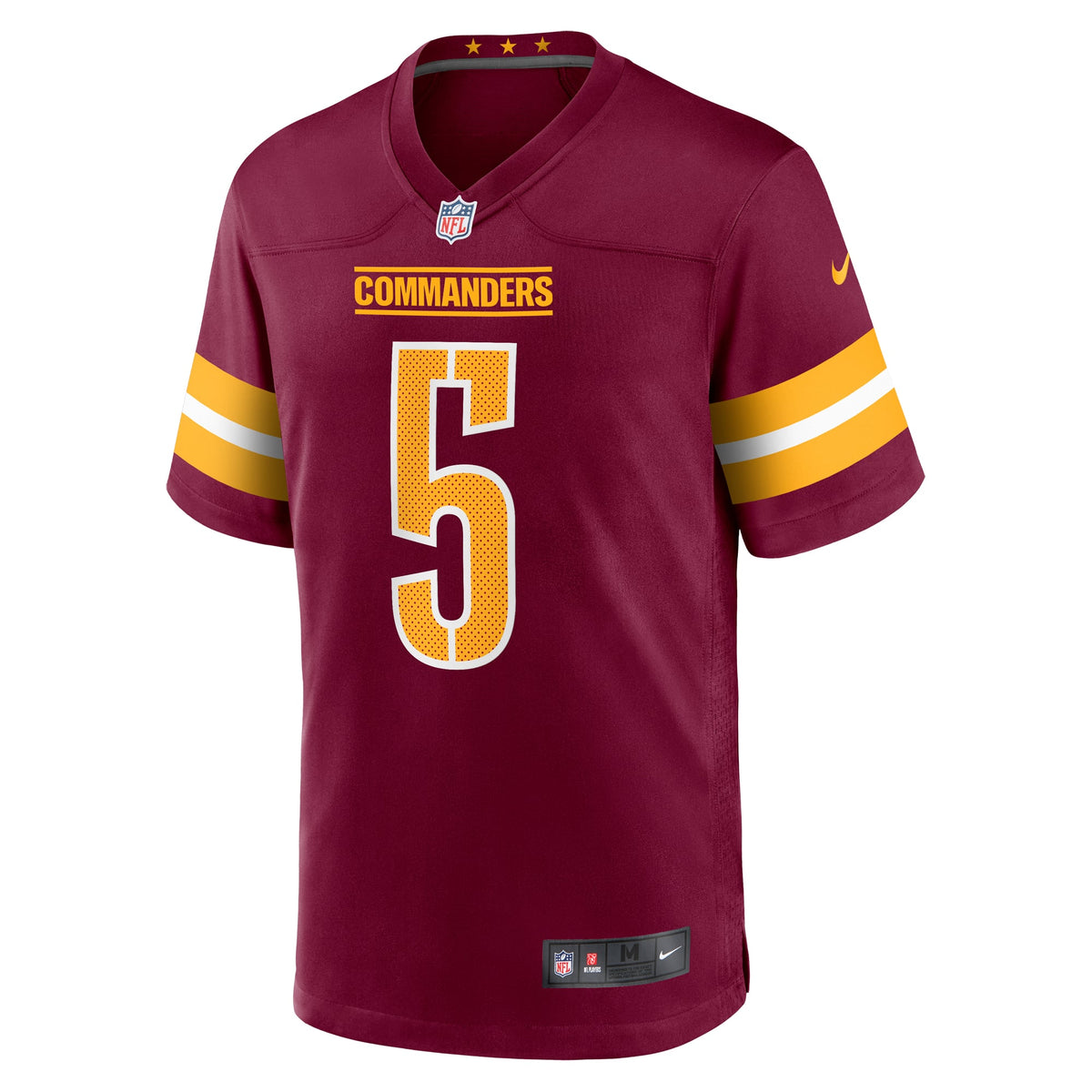 Men's Washington Commanders Jayden Daniels Nike White  Player Game Jersey