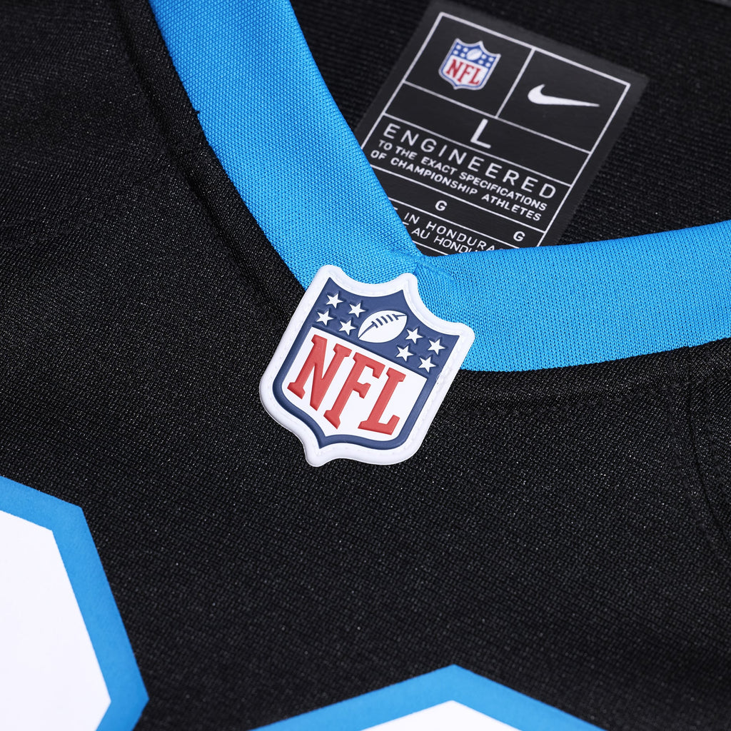 Men's Carolina Panthers Sam Martin Nike  Black Team Game Jersey