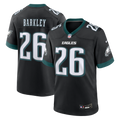 Men's Philadelphia Eagles Saquon Barkley Nike  Black Alternate Game Jersey